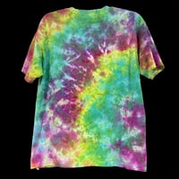Image 2 of RAINBOW CRUSH BMFS TIE DYE YOUTH TEE SIZE XL