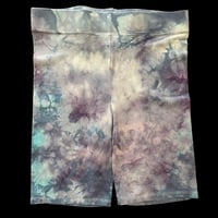 Image 1 of STORMY SKY TIE DYE BIKE SHORTS WOMEN'S SIZE LARGE