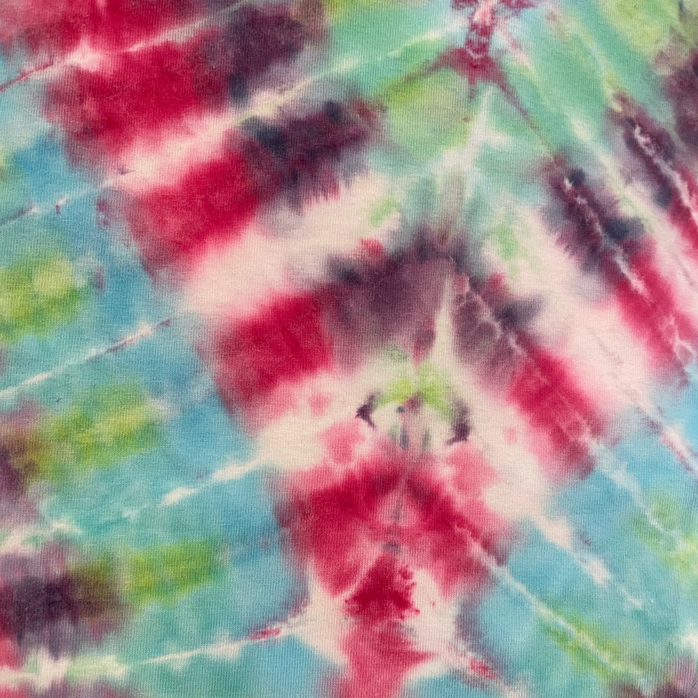 SHERBERT WIGGLE TIE DYE CAPRI LEGGINGS WOMEN'S SIZE LARGE