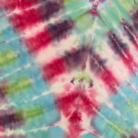 Image 3 of SHERBERT WIGGLE TIE DYE CAPRI LEGGINGS WOMEN'S SIZE LARGE