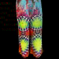 Image 3 of GREEN DIAMOND RAINBOW TIE DYE JUMPSUIT WOMEN'S SIZE XS