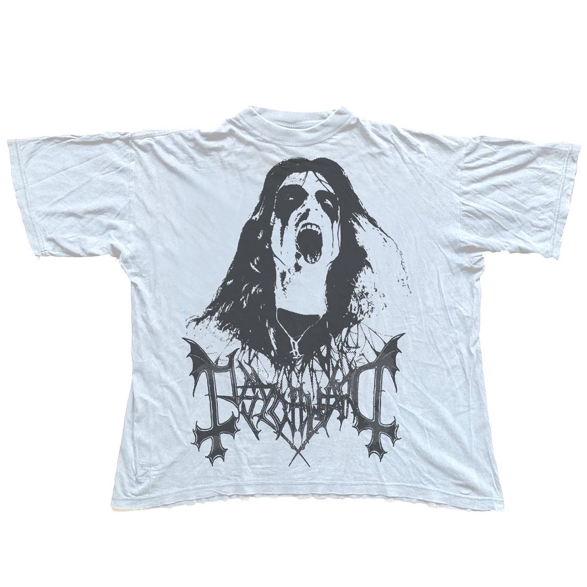 Image of WHITE DEAD TRIBUTE TEE