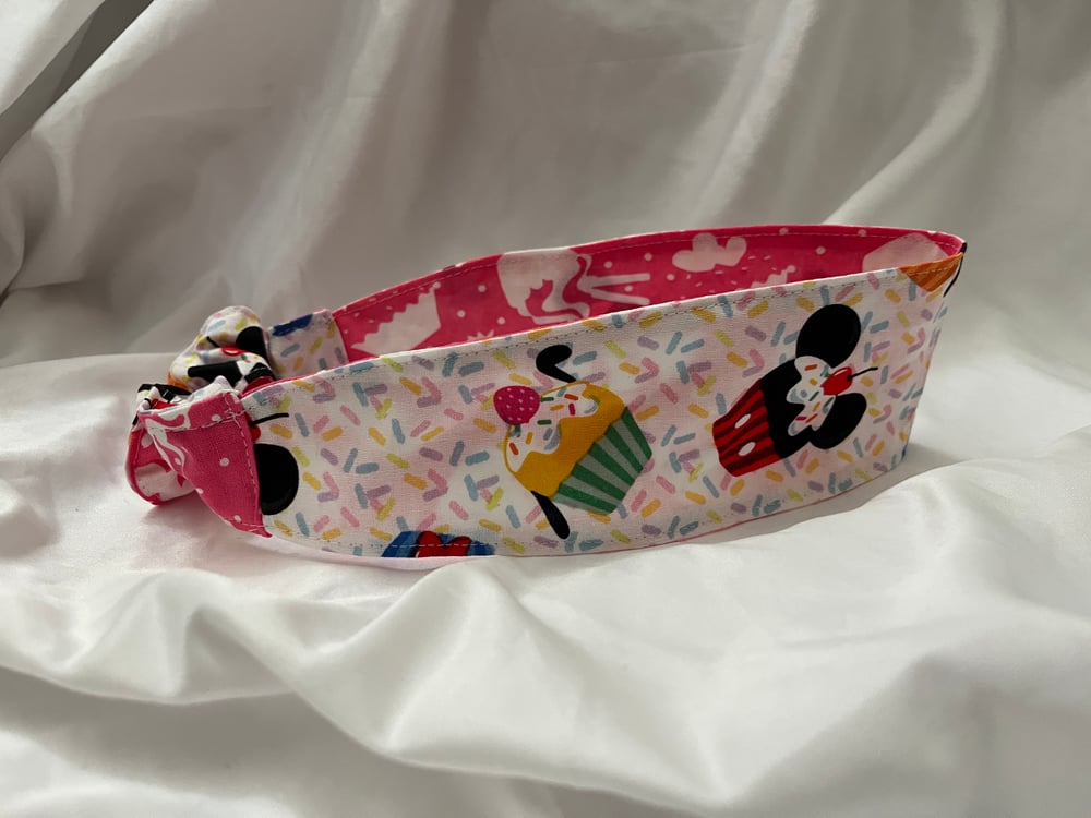 Image of SALE - Cupcake Friends Reversible Headband