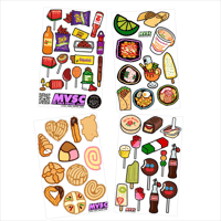 Image 1 of Mexican Snacks Sticker Pack