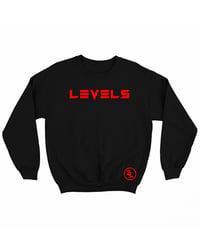 Image 2 of "Levels" Crewneck Sweatshirts (click for colors)