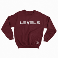 Image 1 of "Levels" Crewneck Sweatshirts (click for colors)