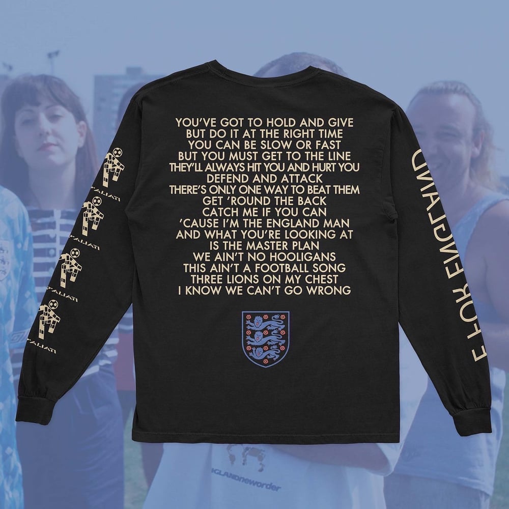 *Leftover* "E-for England" long sleeve shirt