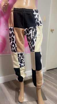 Image 2 of Wild Comfort Patchwork Joggers