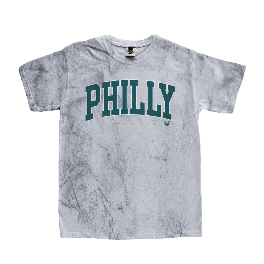 Image of Philly 1996 Concrete Garment-Dyed Heavyweight T-shirt