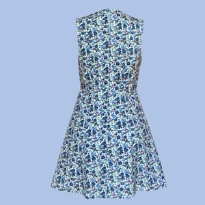 Image of Marcia Dress - Blue + Lilac floral