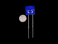 Image 2 of PH097 Moon Thread Earrings