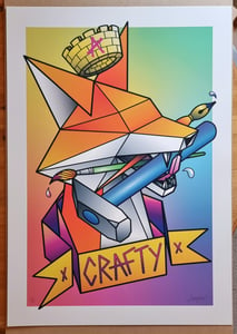 Image of "Crafty" A1 giclée print