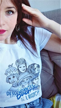 Image 4 of T-SHIRT femme BADASS - THE SIMONES X Fanny Vella