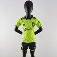 Image 1 of Manchester United 22/23 Third Kids Kit