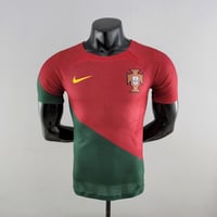 Image 1 of Portugal World Cup 2022 Home Player Version Jersey