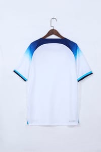Image 2 of England World Cup 2022 Home Player Version Jersey