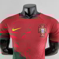 Image 2 of Portugal World Cup 2022 Home Player Version Jersey