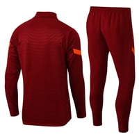 Image 2 of Liverpool 1/4 Zip Training Tracksuit 21/22 (Red/Orange)