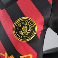 Image 3 of Manchester City 22/23 Away Kids Kit