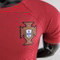 Image 4 of Portugal World Cup 2022 Home Player Version Jersey