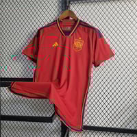 Image 2 of Spain World Cup 2022 Home Jersey