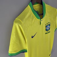 Image 4 of Brazil World Cup 2022 Home Jersey