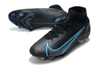 Image 2 of Nike Mercurial Superfly 8 Elite FG (Black/Blue) Football Boots