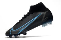 Image 5 of Nike Mercurial Superfly 8 Elite FG (Black/Blue) Football Boots
