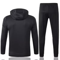Image 2 of PSG x Jordan Hoodie Tracksuit (Black &amp; White)