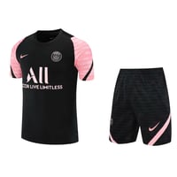 Image 1 of PSG Training Short Set / Kit (Black & Pink)