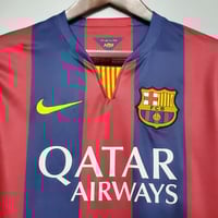 Image 3 of Barcelona Retro 14/15 Home Jersey