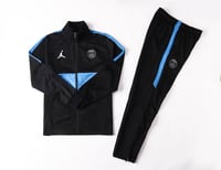 Image 4 of PSG x Jordan Tracksuit (Black/Blue)