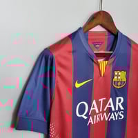 Image 4 of Barcelona Retro 14/15 Home Jersey