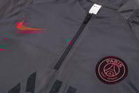 Image 3 of PSG 1/4 Zip Tracksuit (Grey)