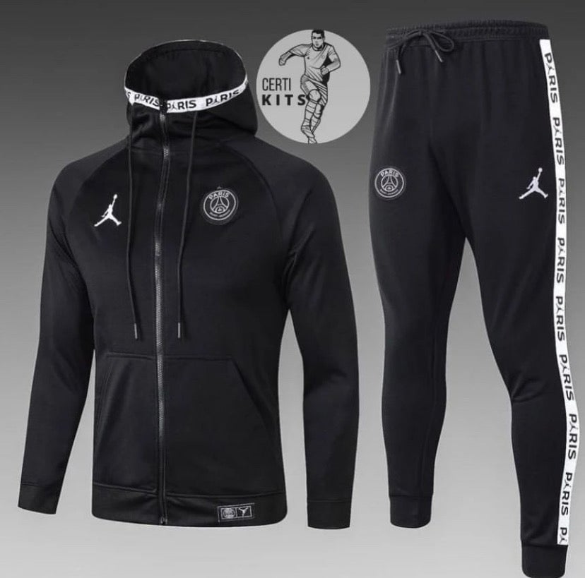 jordan psg tracksuit black