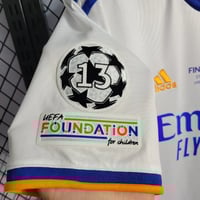 Image 4 of Real Madrid 21/22 Home UCL Final Jersey