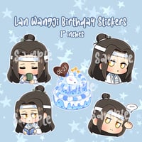 Image 1 of LWJ Birthday Set and Birthday Stickers Sets