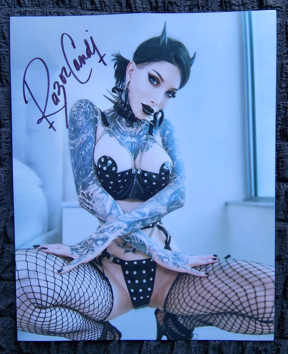 Exhuman 8x10inch signed print