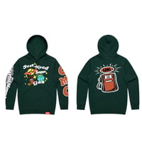 Dark Green “ Just  Need Some Gas” hoodies 