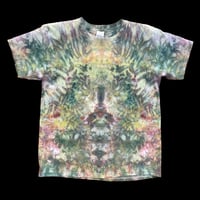 Image 1 of MOSS SCRUNCH TIE DYE YOUTH TEE SIZE MEDIUM