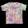 PASTEL RAINBOW CRUSH TIE DYE YOUTH TEE SIZE XS
