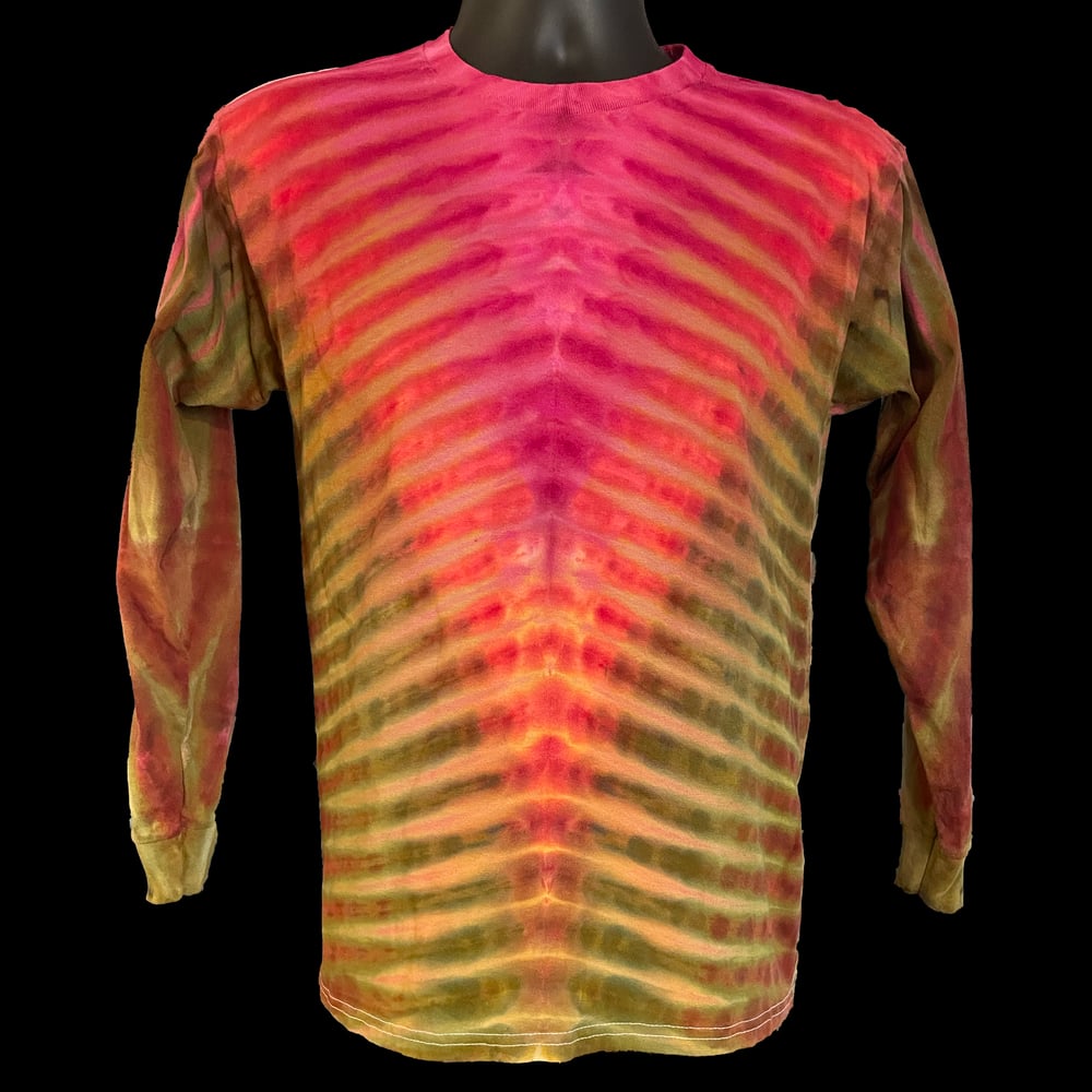 AUTUMN DRIPPY V TIE DYE LONG SLEEVE YOUTH TEE SIZE XL