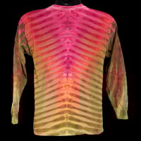 Image 2 of AUTUMN DRIPPY V TIE DYE LONG SLEEVE YOUTH TEE SIZE XL