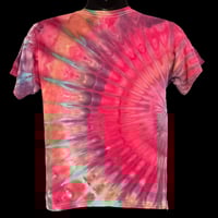 Image 2 of TROPICAL ARC TIE DYE YOUTH TEE SIZE LARGE