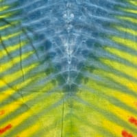 Image 3 of BLUE DRIPPY V TIE DYE YOUTH TEE SIZE MEDIUM