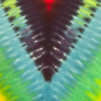 Image 3 of RAINBOW LIQUID V TIE DYE YOUTH TEE SIZE LARGE