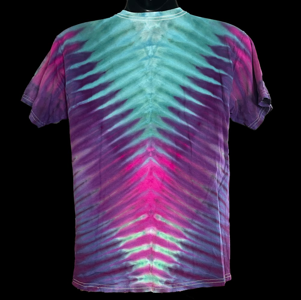 TROPICAL DRIPPY V TIE DYE YOUTH TEE SIZE XL