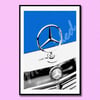 Mercedes Pop Art Print
