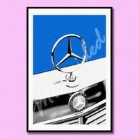 Mercedes Pop Art Print