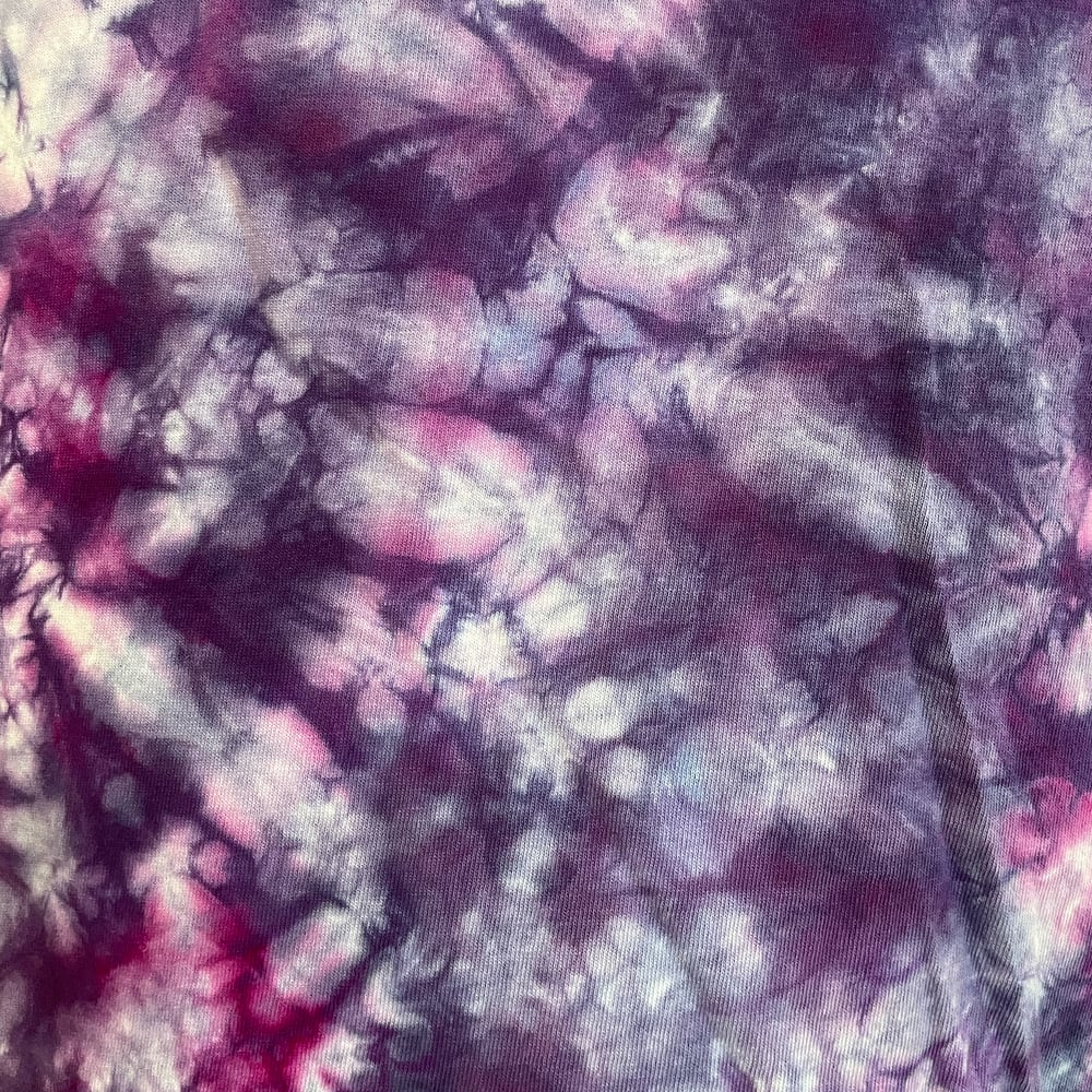PURPLE CRUSH TIE DYE YOUTH TEE SIZE LARGE